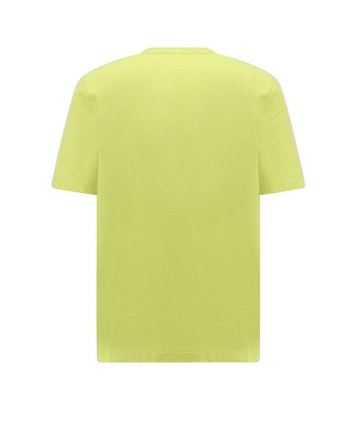 Moncler Yellow T-Shirt for men