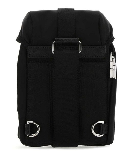 Givenchy Black Nylon Mini 4g Light Backpack for men