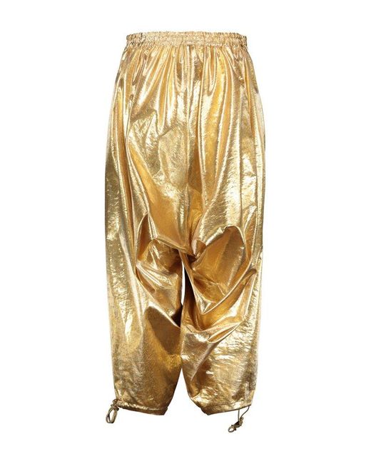 Junya Watanabe Metallic Gold Pants Clothing
