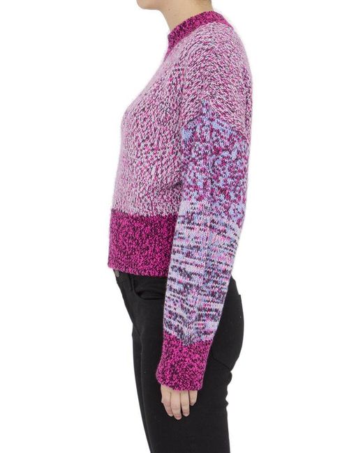 Loewe Pink Wool Sweater