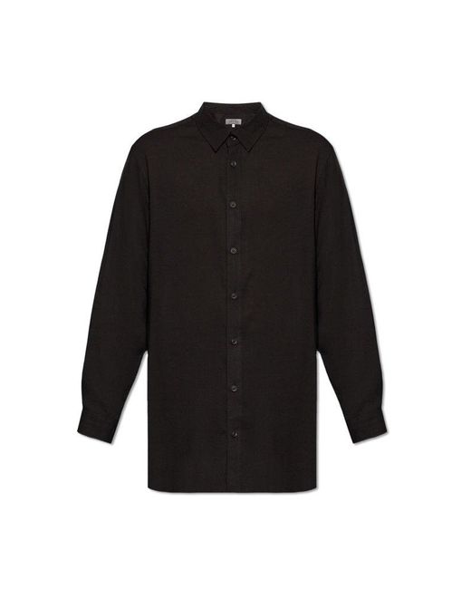 Yohji Yamamoto Black Shirt With Pocket, for men