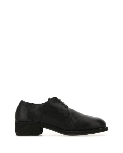 Guidi Black 792 Derby Shoes for men