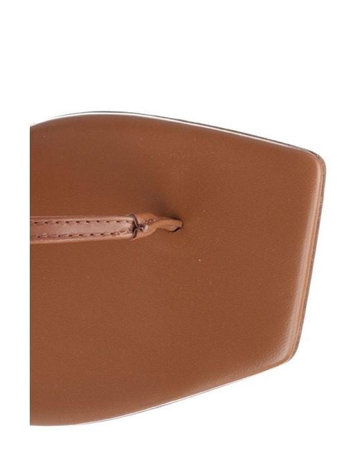 Roger Vivier Brown Viv By The Sea Buckled Sandals