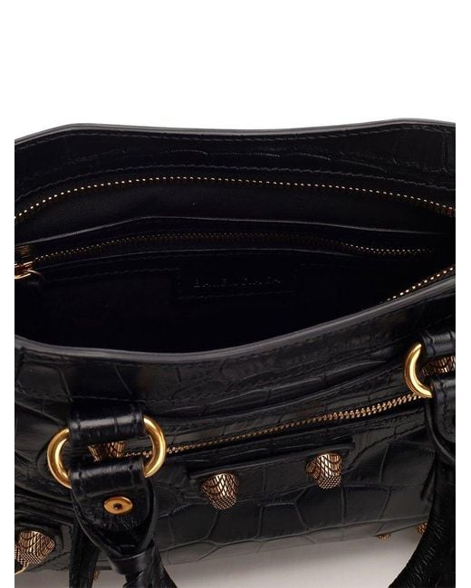 Balenciaga Black Neo Cagole Small Shoulder Bag