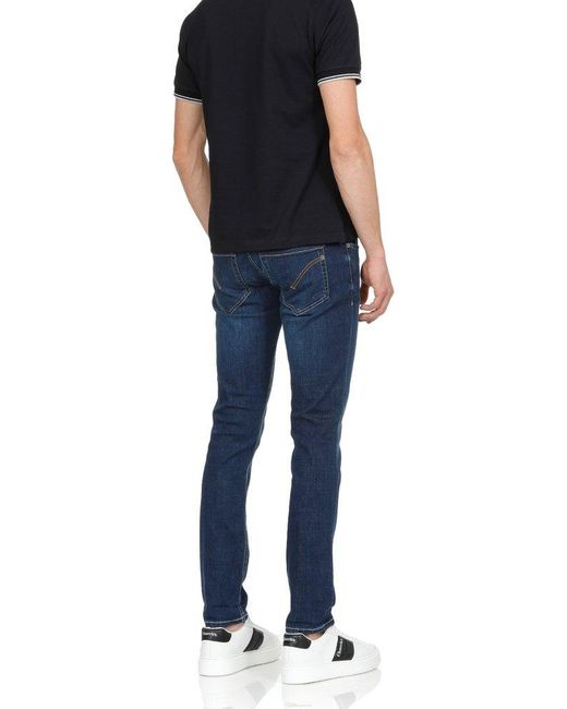 Dondup Blue Slim-fit Jeans for men