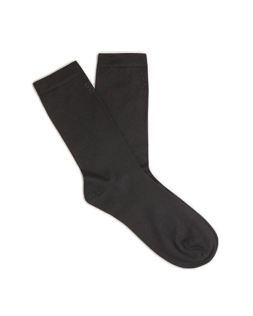 Givenchy Black Knit 4g Socks for men