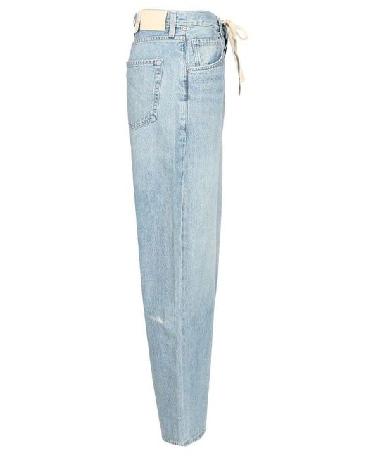 Citizens of Humanity Blue Brynn Drawstring Trouser