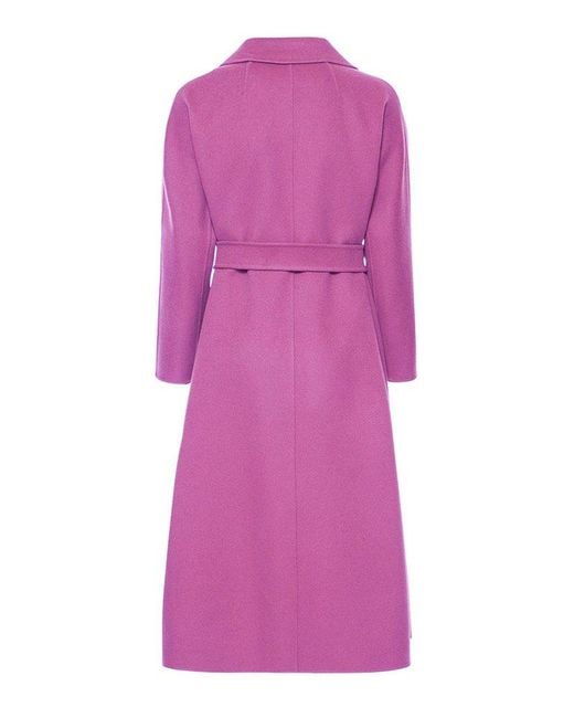 Max mara purple coat shop