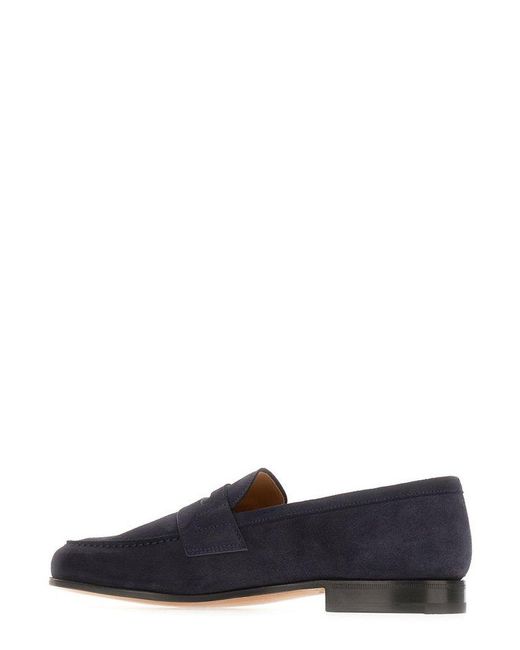 Church's Blue Round-toe Slip-on Loafers for men
