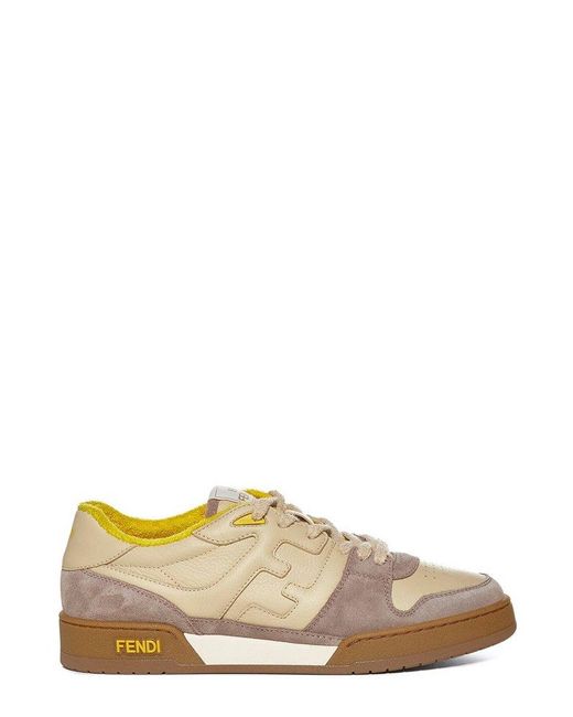Fendi Leather Match Low-top Sneakers for Men - Save 30% | Lyst