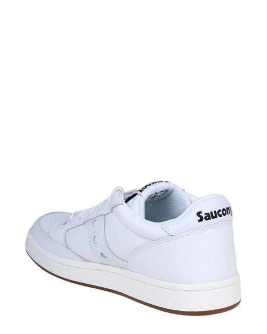 Saucony White Jazz Court Low-top Sneakers