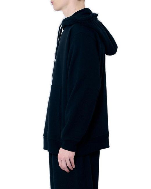 Dries Van Noten Blue Haxel Drawstring Hoodie for men