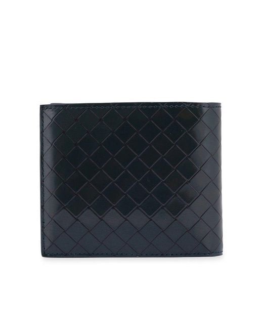 Bottega Veneta Blue Bi-Fold Wallet Accessories for men