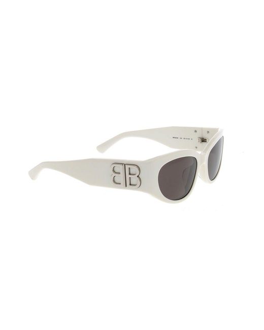 Balenciaga Black Round-frame Sunglasses