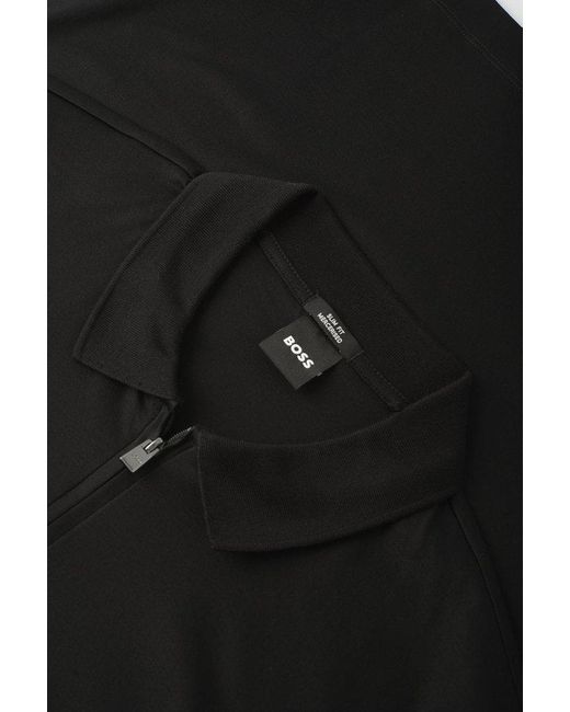 Boss Black Paras Straight Hem Polo Shirt for men