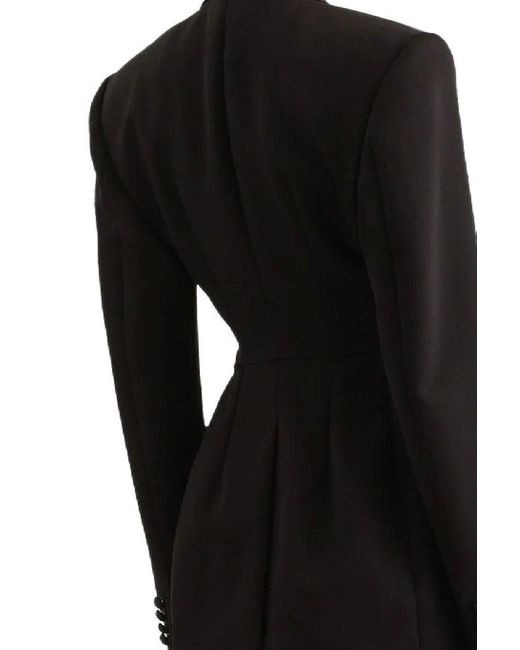 Dolce & Gabbana Black Tailored Blazer Jacket