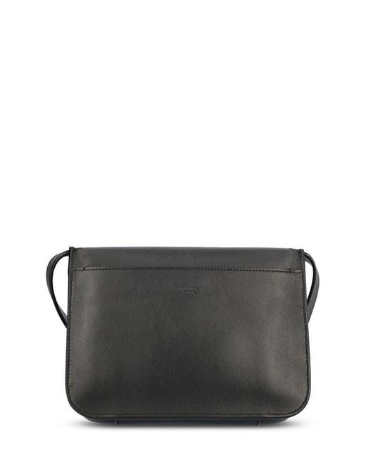 Saint Laurent Black Niki Logo Plaque Satchel Bag