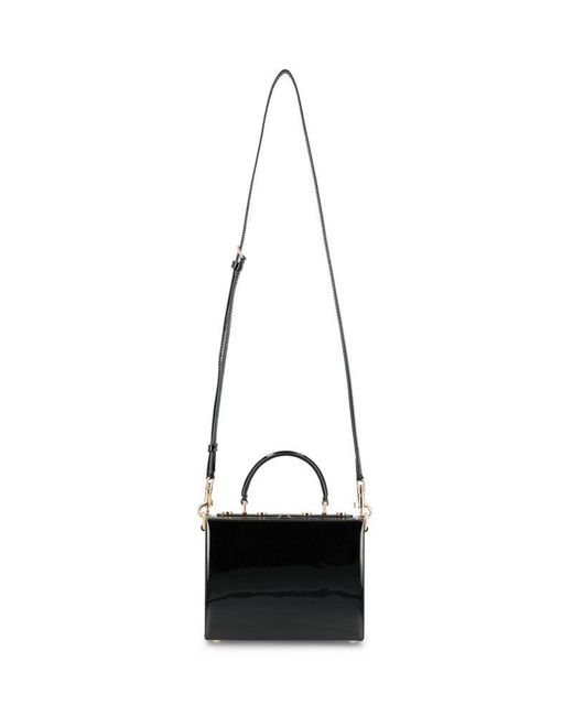 Dolce & Gabbana White Charm Detailed Handbag