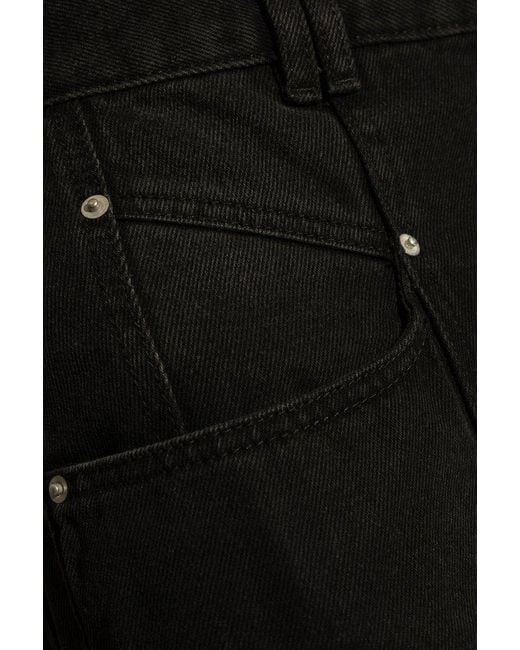 Isabel Marant Black Jeans `Vetan` By