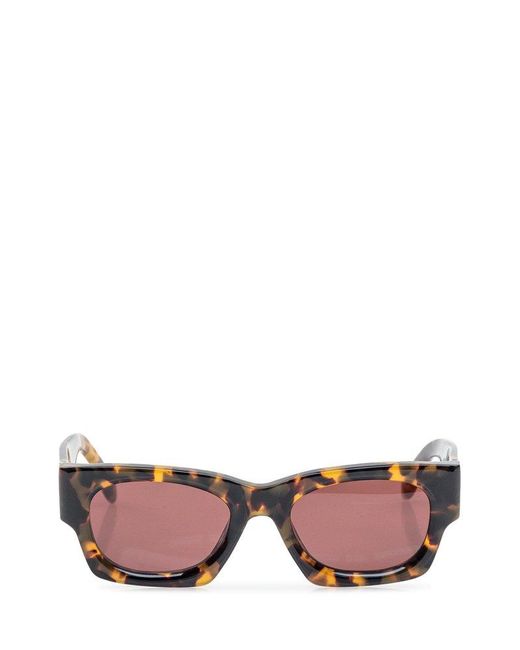 Palm Angels Bodie Square Frame Sunglasses in Pink for Men Lyst UK