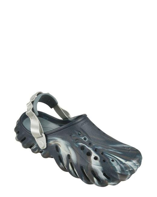 CROCSTM Gray Echo Marbled Slingback Clogs for men