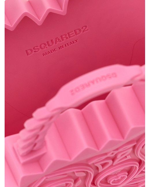 DSquared² Heart Pink Bag