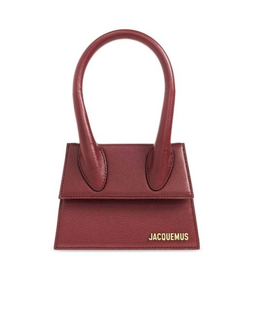 Jacquemus Red Le Chiquito Moyen Signature Handbag
