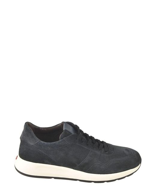Tod's Black Logo Patch Lace-up Sneakers for men