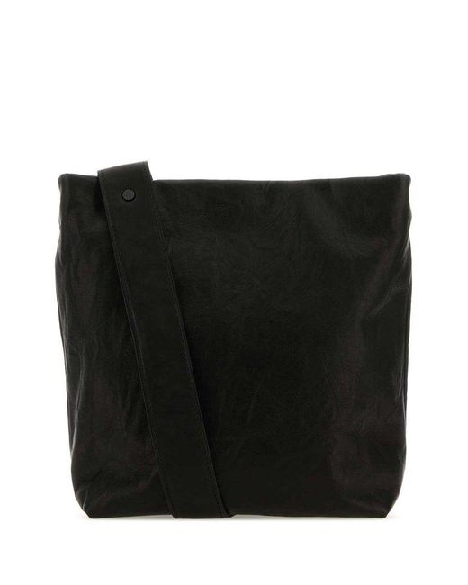 Yohji Yamamoto Black Shoulder Bags for men