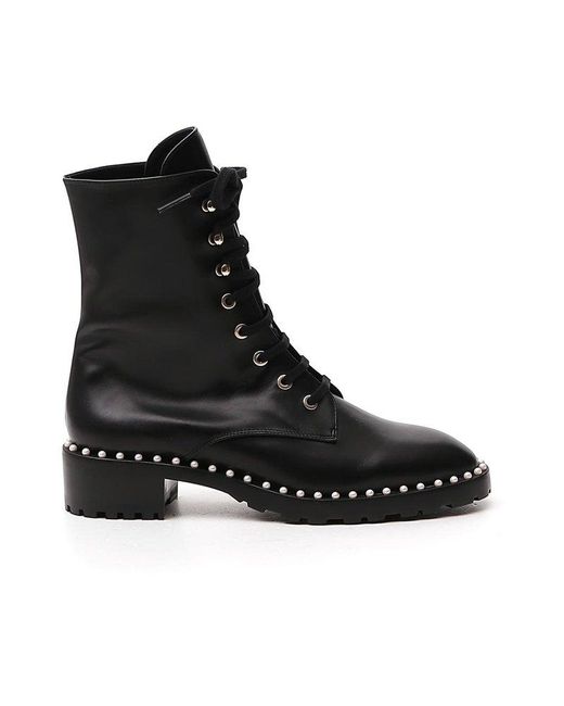 stuart weitzman allie combat boots