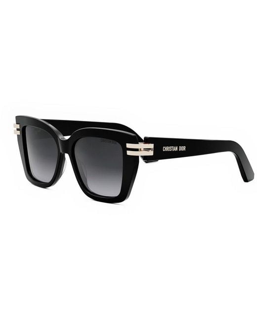 Dior Black Cdior S1i Square Frame Sunglasses