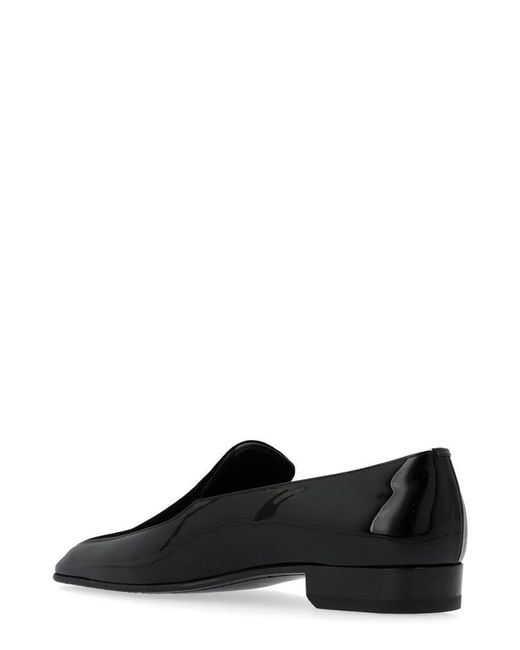 Saint Laurent Black 'gabriel' Loafers Shoes, for men