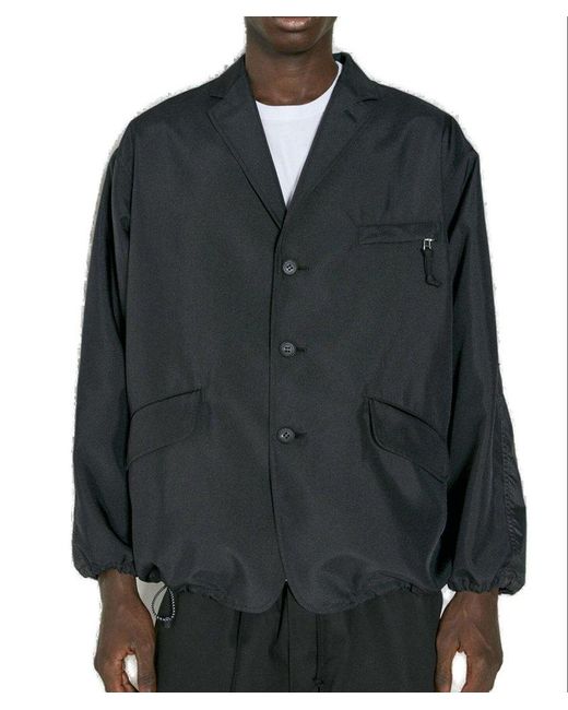 Comme des Garçons Black Single-breasted Tailored Jacket for men
