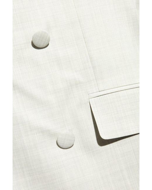 Givenchy White Double-breasted Blazer, for men