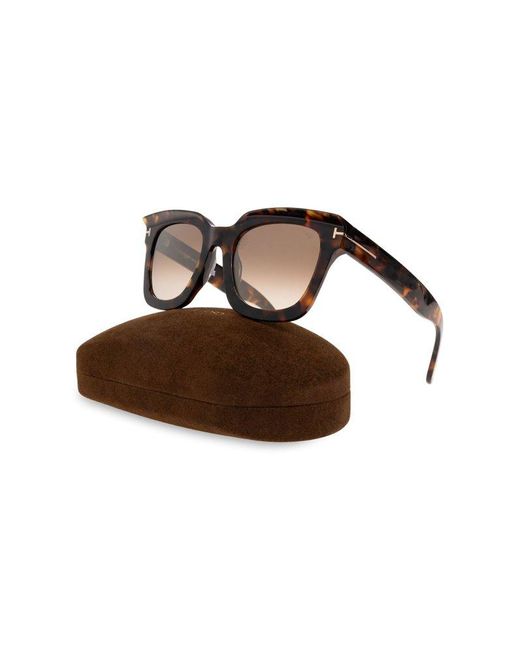 Tom Ford Natural Square Frame Sunglasses