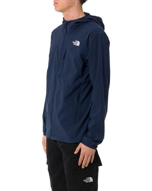 The North Face Blue Nimble Hooded Jacket for men
