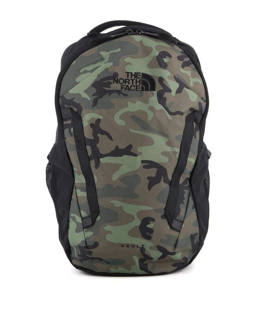 The North Face Synthetic Vault Camouflage Zipup Backpack for Men Lyst