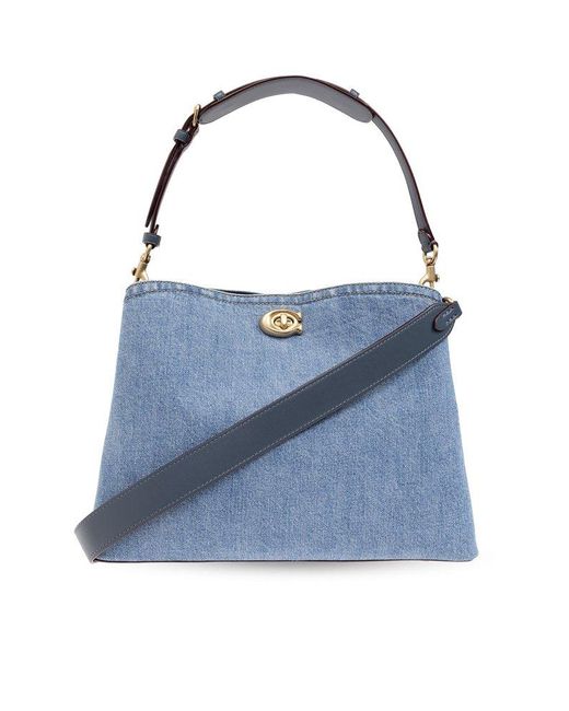 COACH Blue ‘Willow’ Shoulder Bag
