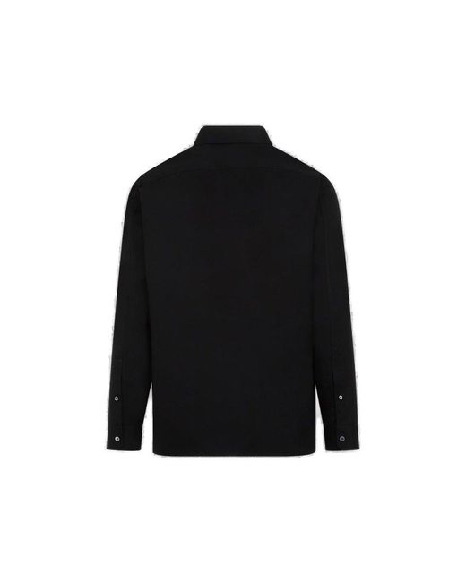 Loewe Black Cotton Shirt for men