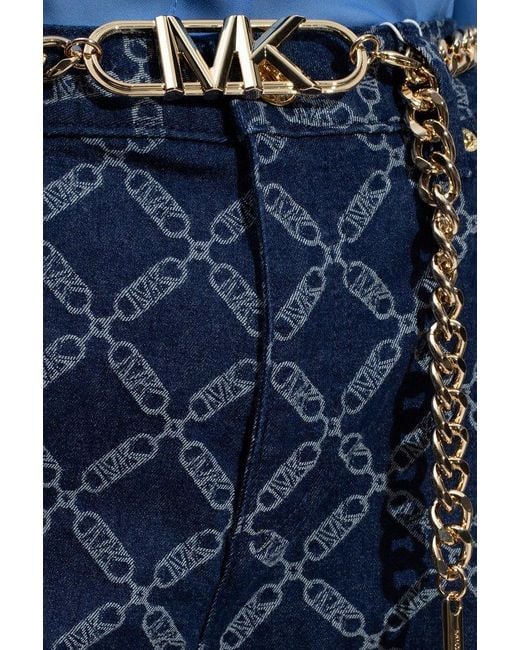 MICHAEL Michael Kors Blue Flared Jeans