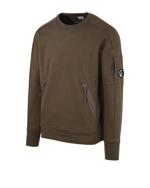 Green cp company sweatshirt clearance