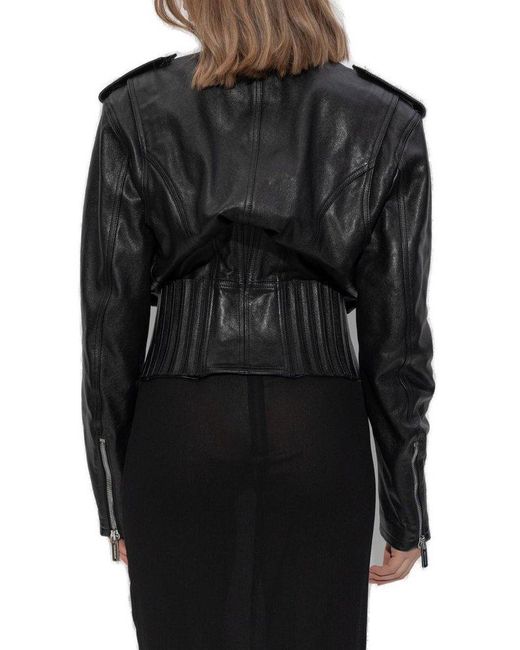 DSquared² Black Ombree Kiodo Cropped Jacket