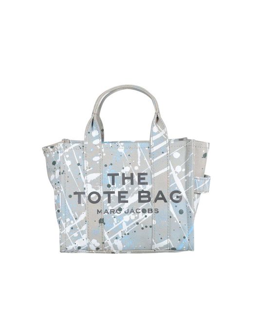 Marc Jacobs The Splatter Mini Tote Bag in Blue | Lyst