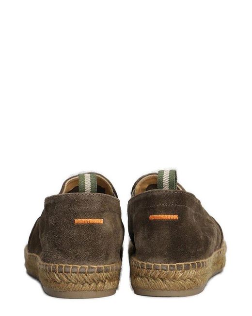 Castaner Green Joel Slip On Espadrilles for men