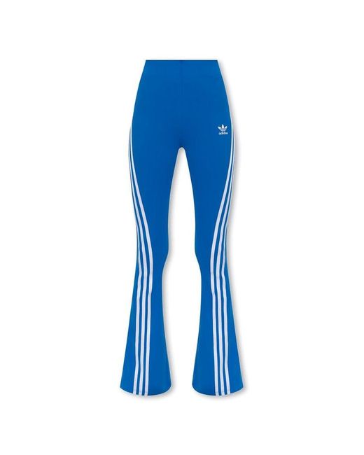 Adidas Originals Blue Trousers With Logo,