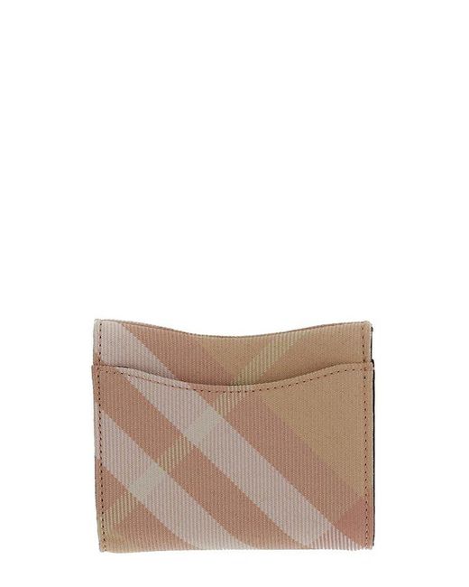 Burberry Brown Rocking Horse Foldover Wallet