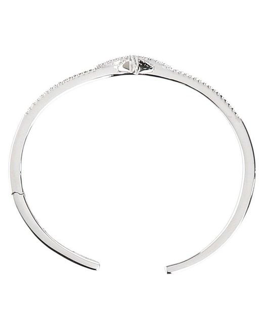 Apm Monaco Meteorites Embellished Cuff in Silver (Metallic) Lyst Canada
