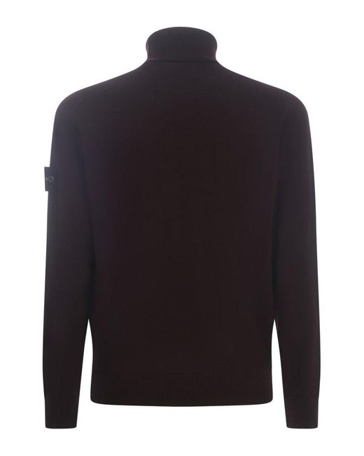 Stone island sale roll neck jumper