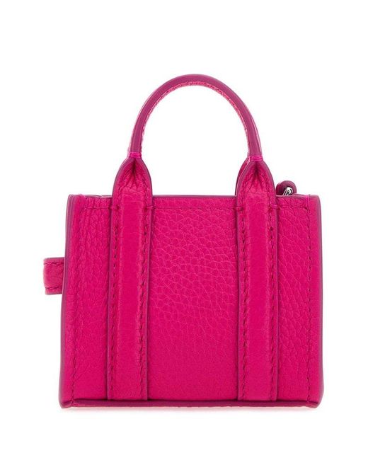 Marc Jacobs Pink The Nano Chained Tote Bag