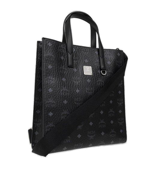MCM Black ‘Aren Small’ Shopper Bag